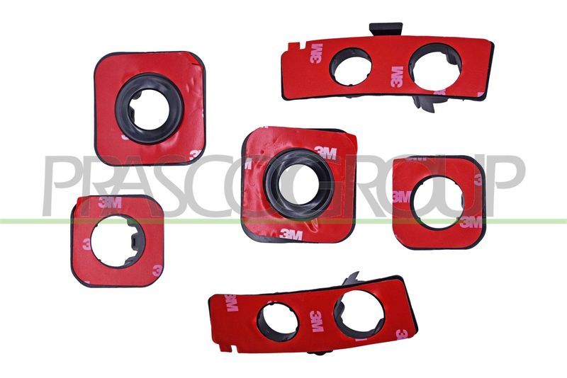 KIT SUPPORTO SENSORI PARAURTI ANT-(6 PEZZI) BMW 3 SERIES F30/F31 LCI Mod 01/15 10/18