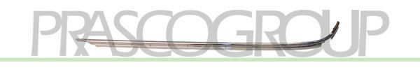 PROFILO MODANATURA DX PARAURTI POST-CROMATO BMW 5 SERIES E39 Mod 11/95 08/00
