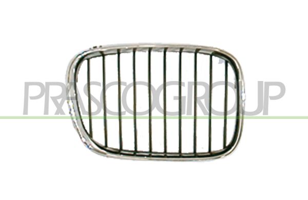 GRIGLIA RADIATORE DX-CROMATA-NERA BMW 5 SERIES E39 Mod 11/95 08/00