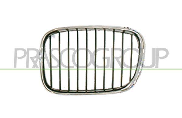 GRIGLIA RADIATORE SX-CROMATA-NERA BMW 5 SERIES E39 Mod 11/95 08/00