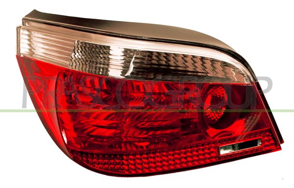FANALE POST SX-SENZA PORTALAMPADA-BIANCO-ROSSO MOD 4 PORTE BMW 5 SERIES E60/E61 Mod 07/03 03/07