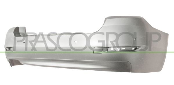 PARAURTI POST-CON PRIMER-CON TAPPO COPRI GANCIO TRAINO-CON FORI PDC+SUPPORTI-CON SCARICO DOPPIO A SX MOD 4 PORTE BMW 5 SERIES F10/F11 LCI Mod 07/13 08/16