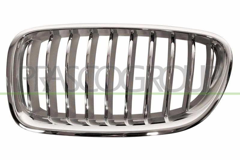 GRIGLIA RADIATORE SX-CROMATA-CROMATA-TITANIO MOD MODERN LINE BMW 5 SERIES F10/F11 LCI Mod 07/13 08/16