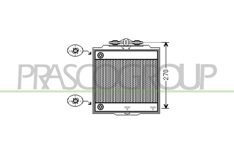 RADIATORE BMW 7 SERIES F01/F02 Mod 01/09 10/12