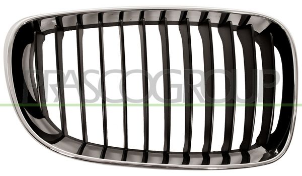 GRIGLIA RADIATORE DX-CROMATA-NERA BMW 1 SERIES E87/E81 LCI Mod 05/07 01/11