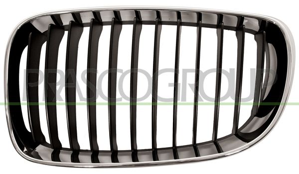 GRIGLIA RADIATORE SX-CROMATA-NERA BMW 1 SERIES E87/E81 LCI Mod 05/07 01/11