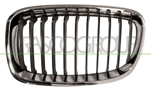GRIGLIA RADIATORE SX-NERA-CON CORNICE CROMATA MOD BASIS BMW 1 SERIES F20/F21 Mod 02/11 01/15