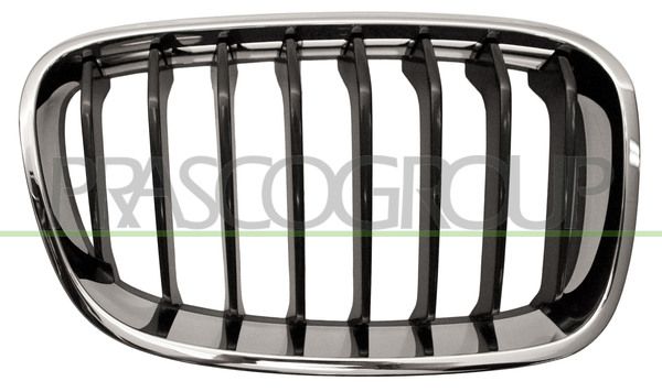 GRIGLIA RADIATORE DX-CROMATA-NERA MOD SPORT BMW 1 SERIES F20/F21 Mod 02/11 01/15