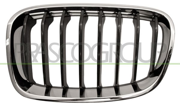 GRIGLIA RADIATORE SX-CROMATA-NERA MOD SPORT BMW 1 SERIES F20/F21 Mod 02/11 01/15