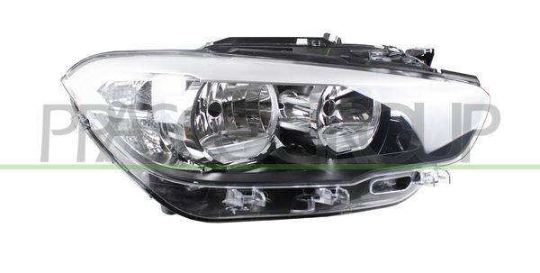 PROIETTORE DX H7+H7-ELETT-CON MOTORE-NERO-LED BMW 1 SERIES F20/F21 LCI Mod 02/15 06/19