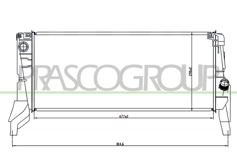 RADIATORE BMW 2 SERIES F45 / F46- ACTIVE/GRAN TOURER Mod 11/14 02/18