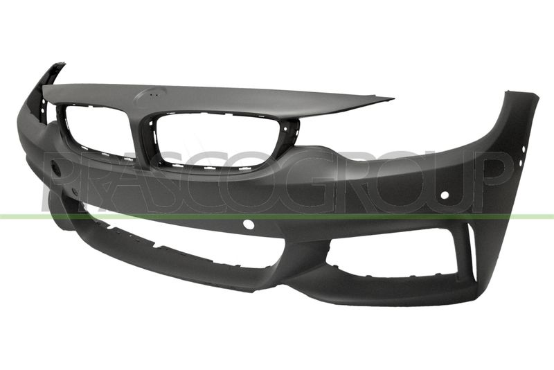 PARAURTI ANT-CON PRIMER-CON FORI PDC+SUPPORTI-CON TRACCE LAVAFARI-CON FORO TELECAMERA LAT-CON FORI PARK ASSIST BMW 4 SERIES F36 GRAN COUPE M-TECH Mod 05/15 02/17