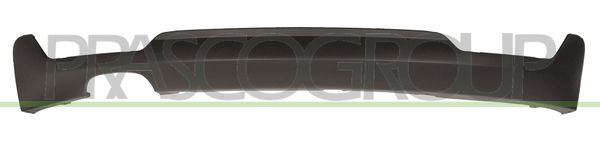 SPOILER PARAURTI POST-NERO-LISCIO DA PRIMERIZZARE-CON SCARICO DOPPIO A SX E PREDISPOSIZIONE SCARICO A DX BMW 4 SERIES F36 GRAN COUPE M-TECH Mod 05/15 02/17