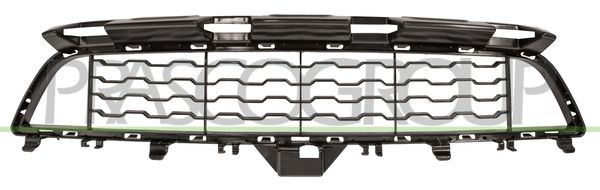 GRIGLIA PARAURTI ANT-CENTRALE-NERA BMW 4 SERIES F36 GRAN COUPE M-TECH Mod 05/15 02/17