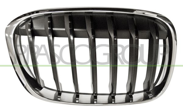 GRIGLIA RADIATORE DX-CROMATA-NERA BMW X1 F48 Mod 08/15 09/19