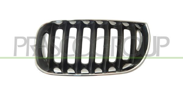 GRIGLIA RADIATORE SX-CROMATA-NERA BMW X3 E83 Mod 01/04 02/07
