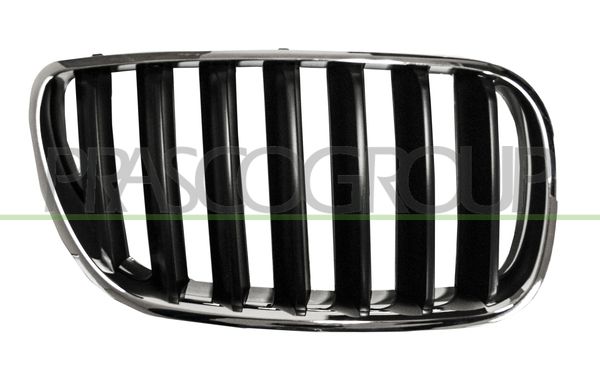 GRIGLIA RADIATORE DX-CROMATA-NERA BMW X3 E83 Mod 03/07 08/10