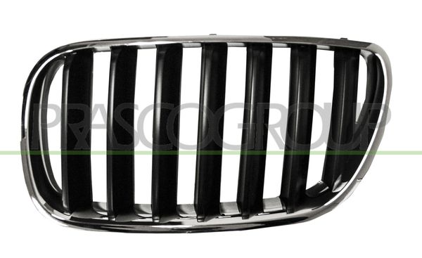 GRIGLIA RADIATORE SX-CROMATA-NERA BMW X3 E83 Mod 03/07 08/10