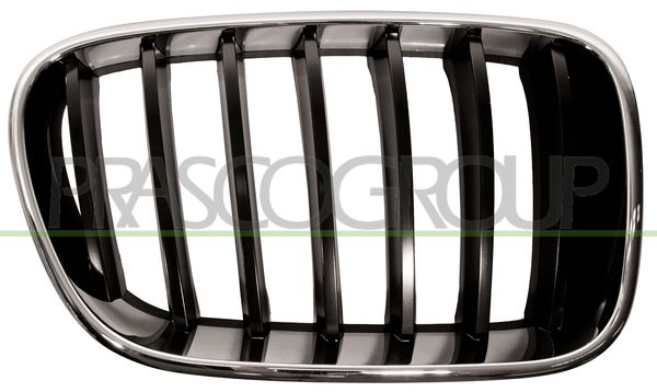 GRIGLIA RADIATORE DX-CROMATA-NERA BMW X3 F25 Mod 09/10 03/14