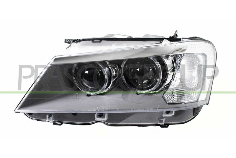 PROIETTORE SX-XENON D1S-H7+H7-ELETT-CON MOTORE-NERO-LED BMW X3 F25 Mod 09/10 03/14