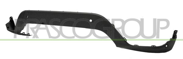 SPOILER PARAURTI ANT-NERO-GOFFRATO-CON TAPPO COPRI GANCIO TRAINO-CON FORI PDC BMW X3 F25 LCI Mod 04/14 07/17