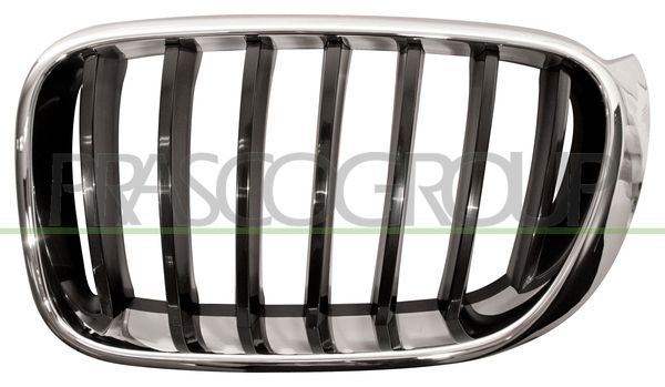 GRIGLIA RADIATORE SX-CROMATA-NERA MOD BASIS BMW X4 F26 Mod 05/13 04/18