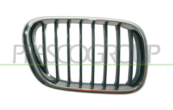 GRIGLIA RADIATORE DX-CROMATA-NERA MOD > 10/03 BMW X5 E53 Mod 05/00 12/06