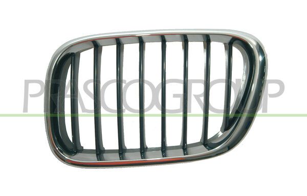 GRIGLIA RADIATORE SX-CROMATA-NERA MOD > 10/03 BMW X5 E53 Mod 05/00 12/06