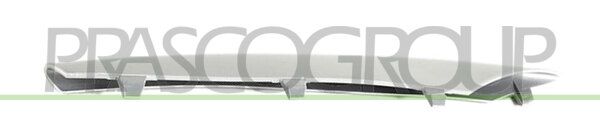 MODANATURA SX PARAURTI ANT-ARGENTO BMW X5 E70 Mod 01/07 03/10