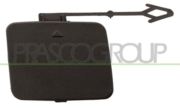 TAPPO COPRI GANCIO TRAINO DX PARAURTI POST-NERO-GOFFRATO BMW X5 E70 Mod 01/07 03/10