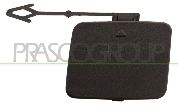 TAPPO COPRI GANCIO TRAINO SX PARAURTI POST-NERO-GOFFRATO BMW X5 E70 Mod 01/07 03/10
