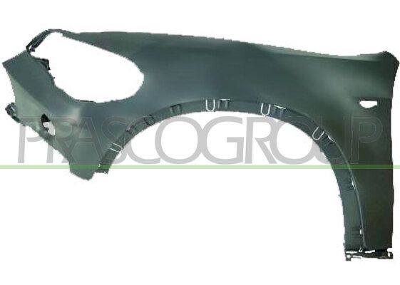 PARAFANGO ANT SX-PLASTICA-CON FORI LUCCIOLA E MODANATURA BMW X5 E70 Mod 01/07 03/10