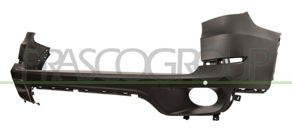 PARAURTI POST-CON PRIMER-CON SCARICO DOPPIO-ROTONDO-CON FORI PDC+SUPPORTI-CON TAPPO COPRI GANCIO TRAINO BMW X5 E70N Mod 04/10 05/13