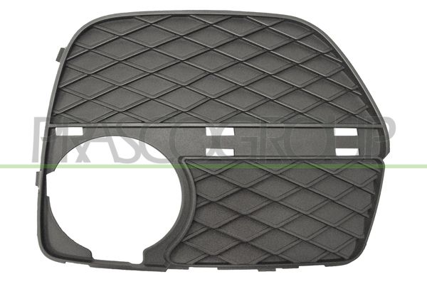 GRIGLIA SX PARAURTI ANT-NERA-CON SEDE FENDI-CON FORI MODANATURA MOD 12 > BMW X6 E71 Mod 01/08 06/14