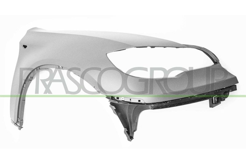 PARAFANGO ANT DX-PLASTICA-CON PRIMER-CON FORO LUCCIOLA-CON TRACCE LAVAFARO BMW X6 E71 Mod 01/08 06/14