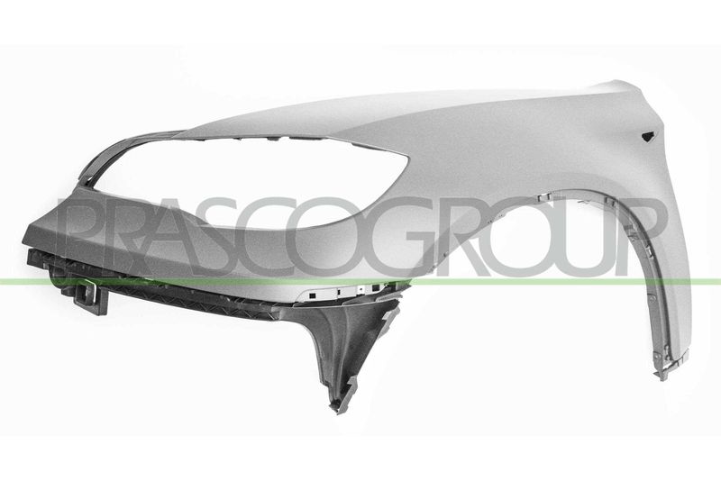 PARAFANGO ANT SX-PLASTICA-CON PRIMER-CON FORO LUCCIOLA-CON TRACCE LAVAFARO BMW X6 E71 Mod 01/08 06/14