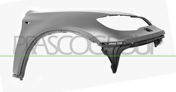 PARAFANGO ANT DX-PLASTICA-CON PRIMER-CON FORO LUCCIOLA-CON FORO LAVAFARO BMW X6 E71 Mod 01/08 06/14