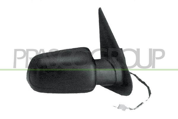 RETROVISORE DX-ELETT-NERO-TERMICO CITROEN ZX Mod 06/91 10/97