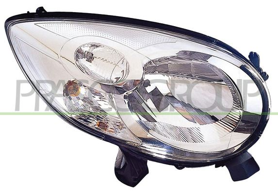 PROIETTORE DX H4-ELETT-SENZA MOTORE-VERSIONE VALEO CITROEN C1 Mod 01/09 12/11