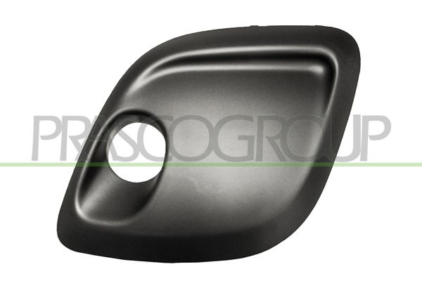 GRIGLIA DX PARAURTI ANT-NERA-CON SEDE FENDI-SENZA LUCE DIURNA-LED CITROEN C1 Mod 02/12 04/14
