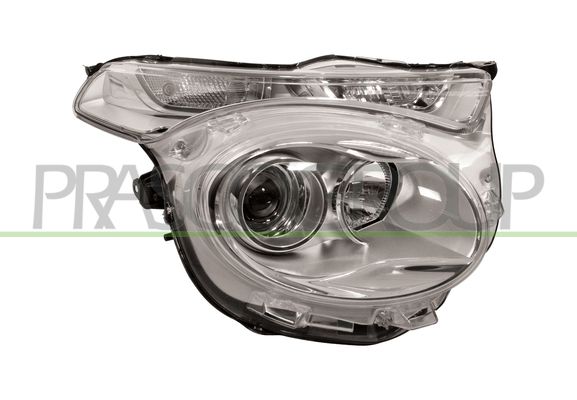 PROIETTORE DX H7+H7-ELETT-SENZA MOTORE-VERSIONE VALEO CITROEN C1 Mod 05/14 -