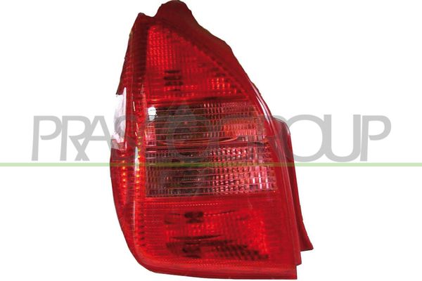 FANALE POST SX-SENZA PORTALAMPADA-ROSSO MOD > 05 CITROEN C2 Mod 01/03 12/07