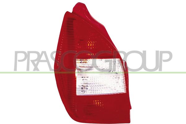 FANALE POST SX-SENZA PORTALAMPADA-ROSSO-BIANCO MOD 05 > CITROEN C2 Mod 01/03 12/07