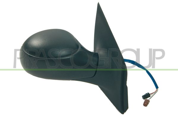 RETROVISORE DX-ELETT-NERO-TERMICO-CON SONDA-CONVESSO-6H5P+6H2P CITROEN C2 Mod 01/03 12/07