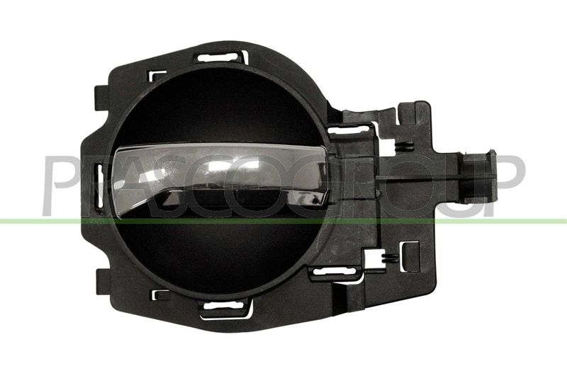 MANIGLIA ANT/POST SX-INTERNA-CON LEVA CROMATA-MOSTRINA-GRIGIO SCURO CITROEN C3 Mod 10/05 08/09