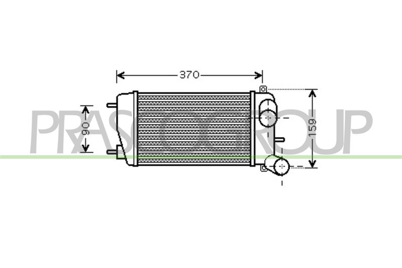 INTERCOOLER CITROEN C2 Mod 01/03 12/07