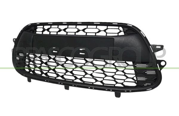 GRIGLIA PARAURTI ANT-CENTRALE-NERA CITROEN C3 Mod 09/09 05/13