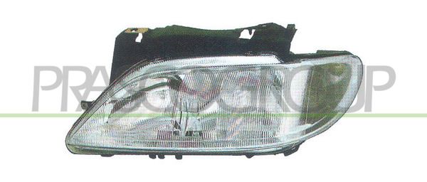 PROIETTORE DX H7+H7-ELETT-SENZA MOTORE CITROEN XSARA Mod 07/97 08/00