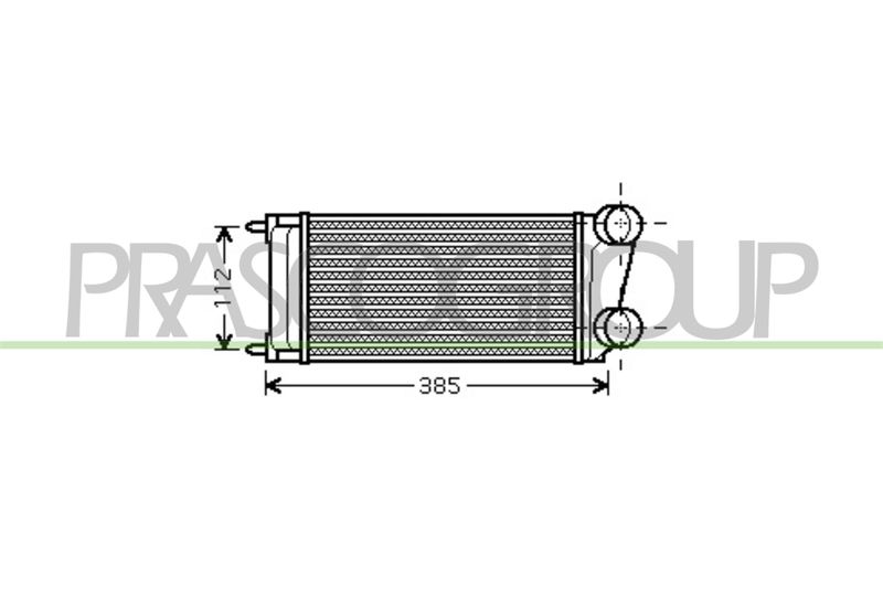 INTERCOOLER CITROEN C4 Mod 09/04 09/08