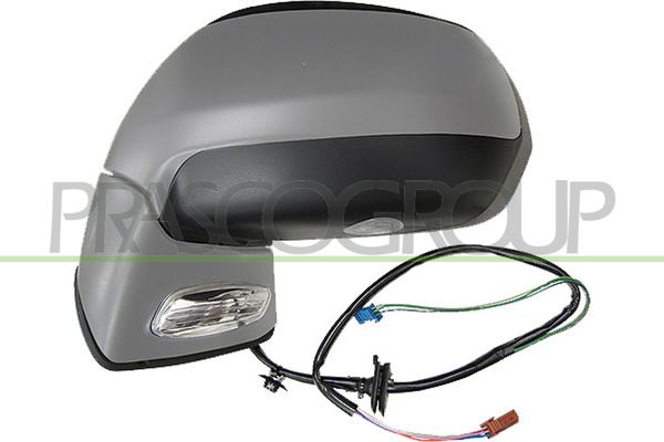 RETROVISORE SX-ELETT-TERMICO-CON PRIMER-CON FANALE-CON LUCE CORTESIA CITROEN C4 GRAND PICASSO Mod 02/07 06/13